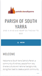 Mobile Screenshot of parishofsouthyarra.org.au